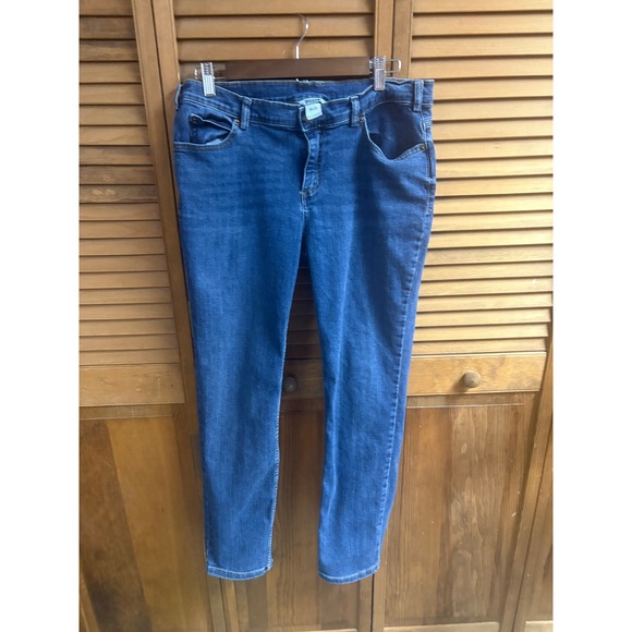 Duluth Trading Co Denim - Duluth Trading Co Womens Daily Denim Jeans Blue Medium Wash Straight Leg 12x31